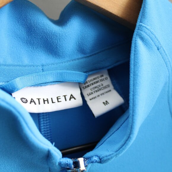 Athleta Women's Black & Blue Salutation Full Zip Jacket Bundle of 2 Size Medium - Picture 8 of 13